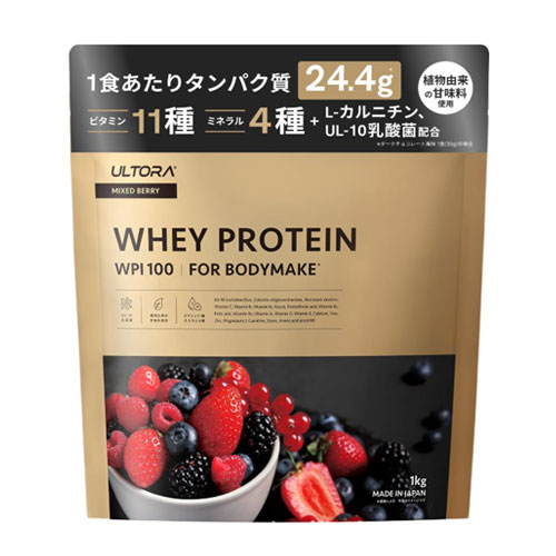 ULTORA 울트라 WPI 100 웨이 프로틴 믹스베리맛 1kg
