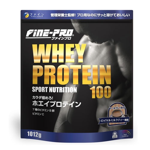 FINE 파인프로 웨이프로틴100 로열밀크티맛 1,012g WPC 