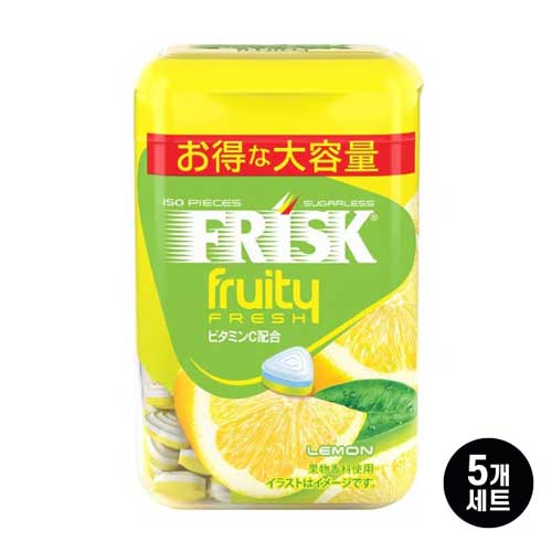 크라시에 프리스크 프루티프레시 보틀 레몬 105g x 5개