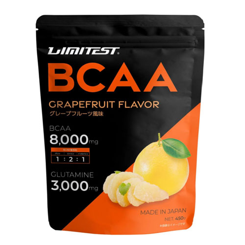 리미테스트 LIMITEST BCAA 8000mg + 글루타민 3000mg 자몽맛 450g
