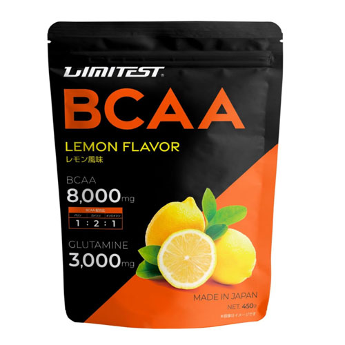 리미테스트 LIMITEST BCAA 8000mg + 글루타민 3000mg 레몬맛 450g