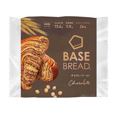 베이스푸드 BASE BREAD 베이스 브레드 초콜릿 1개입 X3개