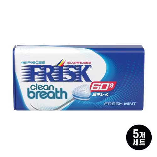 크라시에 프리스크 클린브레스 프레시민트 31.5g x 5개