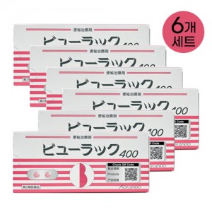 뷰락쿠 A 400정　X6개세트　