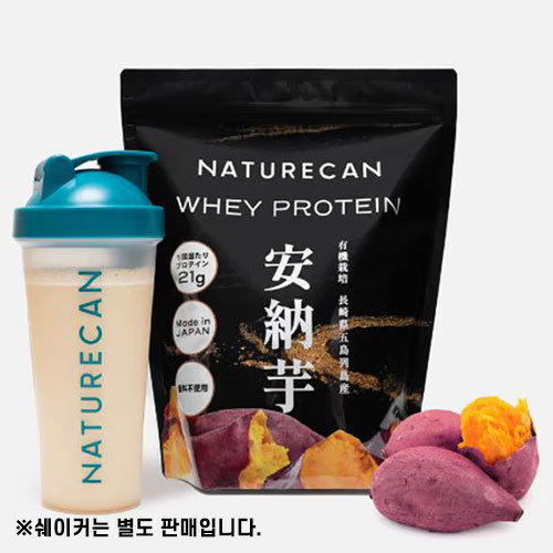 네이처캔 Naturecan 웨이프로틴 (WPC) 군고구마맛 660g (20일분)