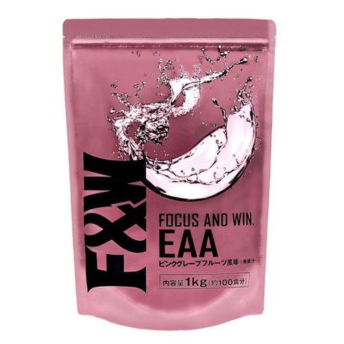 F&W EAA 필수 아미노산 파우더 에너지 핑크자몽맛 1kg