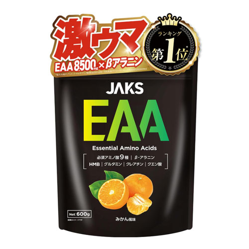 JAKS EAA 올인원 아미노산 600g 귤맛