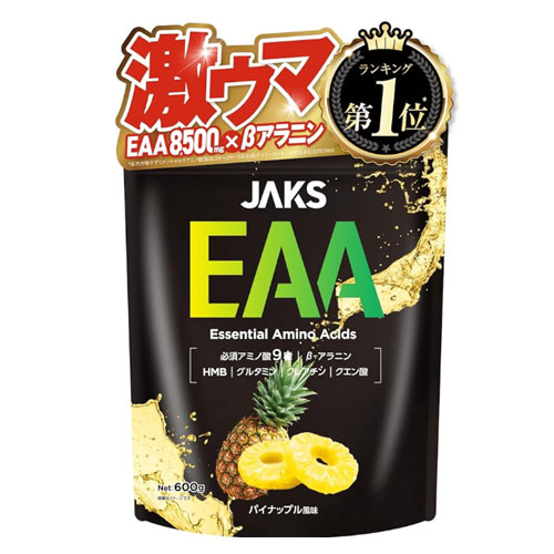 JAKS EAA 올인원 아미노산 600g 파인애플맛
