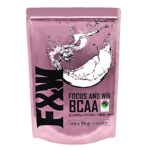 F&W BCAA 필수 아미노산 파우더 핑크 자몽 맛 1kg