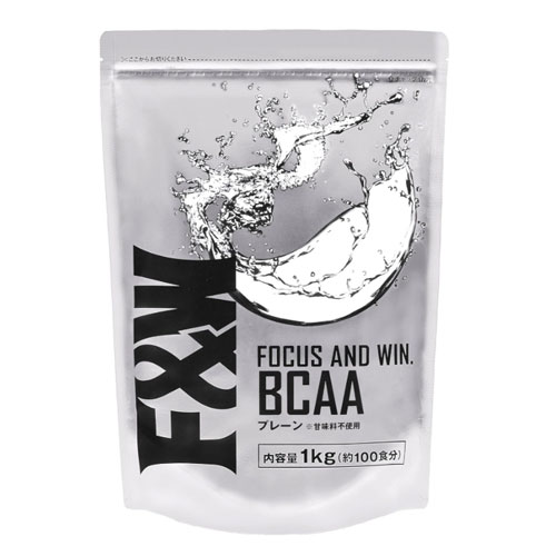 F&W BCAA 필수 아미노산 파우더 플레인 1kg