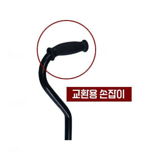 타나베 프레스 테트라 케인 α M 지팡이 교환용 손잡이  355004