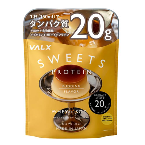 VALX 벌크스 스위츠 프로틴 푸딩맛 300g