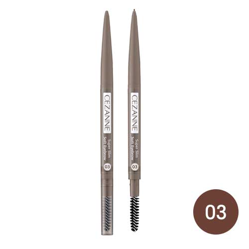 세잔느 초극세심 소프트 아이브로우 03 내추럴 브라운 0.02g
