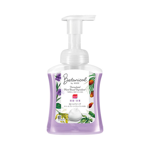 뮤즈 보태니컬 거품 핸드소프 바이올렛&그린 일랑일랑 향 본품 250ml