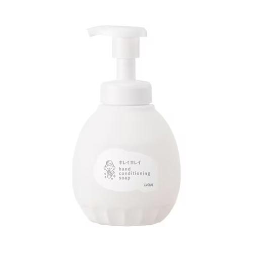 라이온 키레이키레이 핸드 컨디셔닝 거품 핸드소프 비누향 본품 450ml