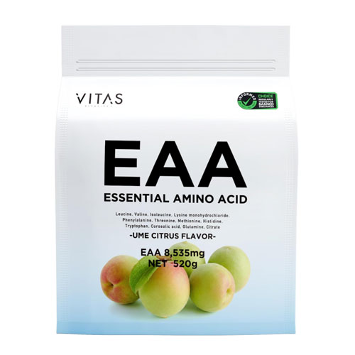 VITAS EAA 520g 우메 시트러스 맛 BCAA 필수아미노산