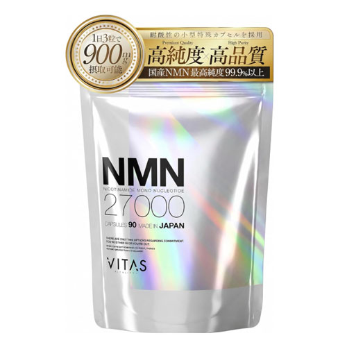 VITAS 바이타스 NMN 27000mg 90캡슐 30일분