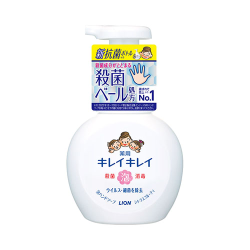 라이온 키레이키레이 거품 핸드소프 시트러스 프루티 향 본품 500ml