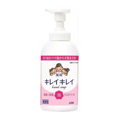 라이온 키레이키레이 거품 핸드소프 시트러스 프루티 향 본품 550ml