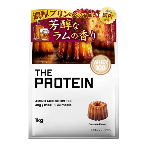 더 프로틴(THE PROTEIN)  WPC 웨이 프로틴 1kg 까눌레 맛