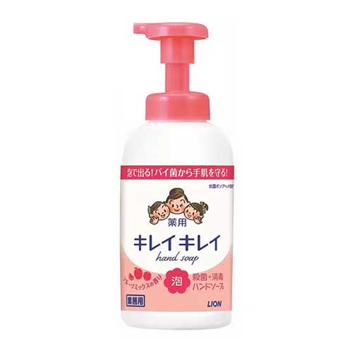 라이온 키레이키레이 거품 핸드소프 프루츠 믹스 향 본품 550ml