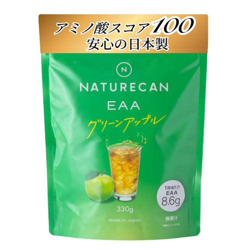 Naturecan 네EAA 필수 아미노산 330g 그린애플 맛