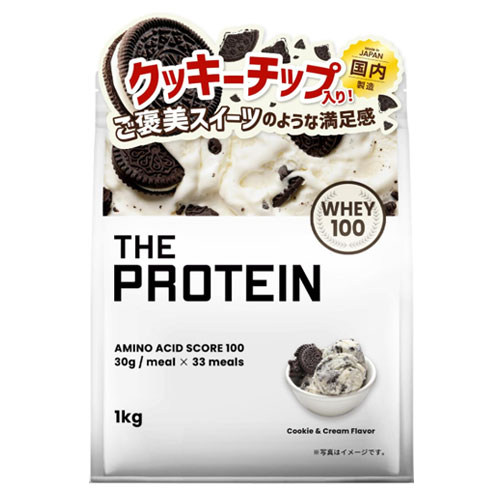 더 프로틴(THE PROTEIN)  WPC 웨이 프로틴 1kg 쿠키앤크림 맛