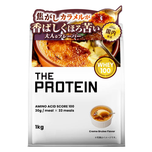 더 프로틴(THE PROTEIN)  WPC 웨이 프로틴 1kg 크렘 브륄레 맛