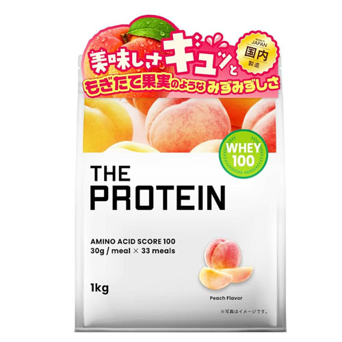 더 프로틴(THE PROTEIN) WPC 웨이 프로틴 1kg 피치 맛