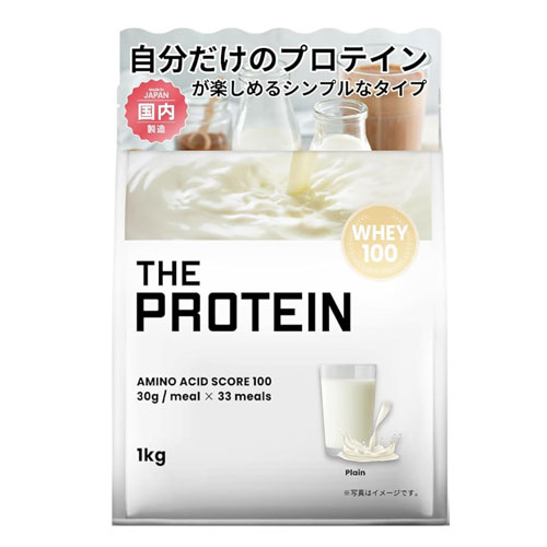 더 프로틴(THE PROTEIN) WPC 웨이 프로틴 1kg 플레인