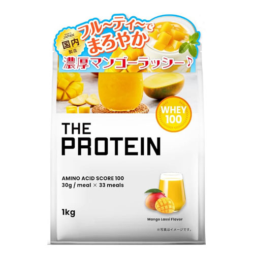 더 프로틴(THE PROTEIN)  WPC 웨이 프로틴 1kg 망고 라씨 맛