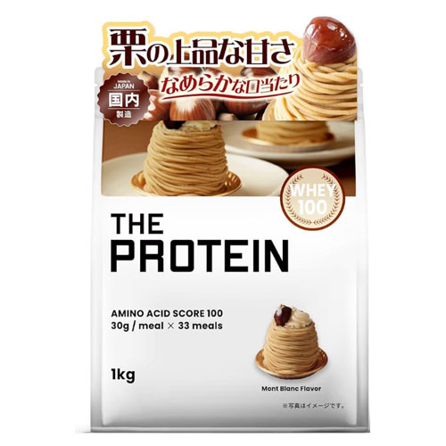 더 프로틴(THE PROTEIN) WPC 웨이 프로틴 1kg 몽블랑 맛