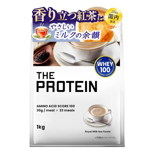 더 프로틴(THE PROTEIN)  WPC 웨이 프로틴 1kg 로열 밀크티 맛