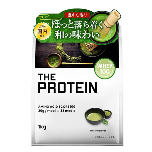 더 프로틴(THE PROTEIN)  WPC 웨이 프로틴 1kg 말차 맛
