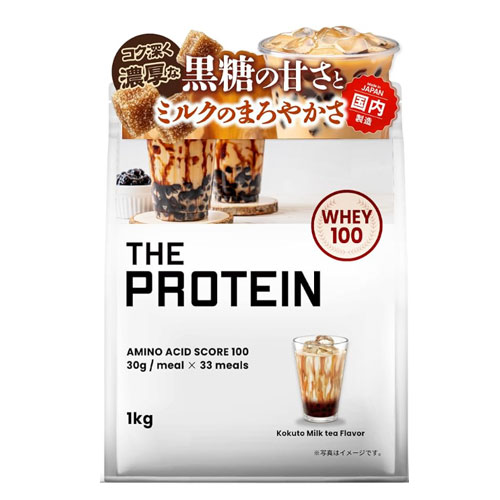 더 프로틴(THE PROTEIN)  WPC 웨이 프로틴 1kg 흑당 밀크티 맛