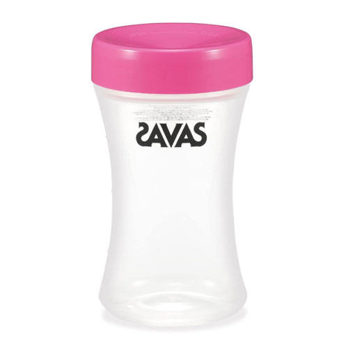 메이지 SAVAS 자바스 콤팩트 프로틴 쉐이커 핑크 350mL