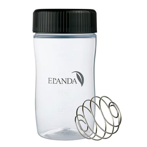 ELANDA 프로틴 쉐이커 500mL 쉐이커볼 포함 블랙