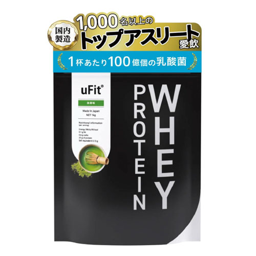 uFit  웨이프로틴 말차맛 1kg