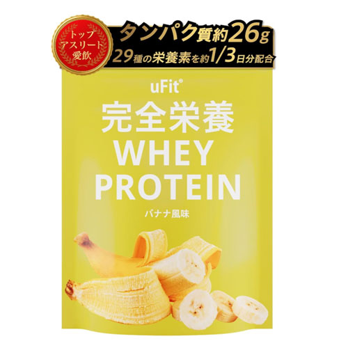 uFit 완전영양 웨이프로틴 바나나맛 1kg