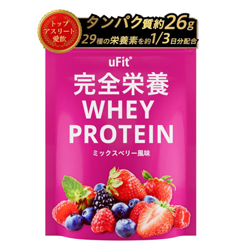 uFit 완전영양 웨이프로틴 믹스베리맛 1kg