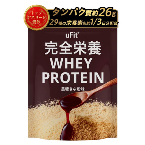 uFit 완전영양 웨이프로틴 흑당 콩가루맛 1kg