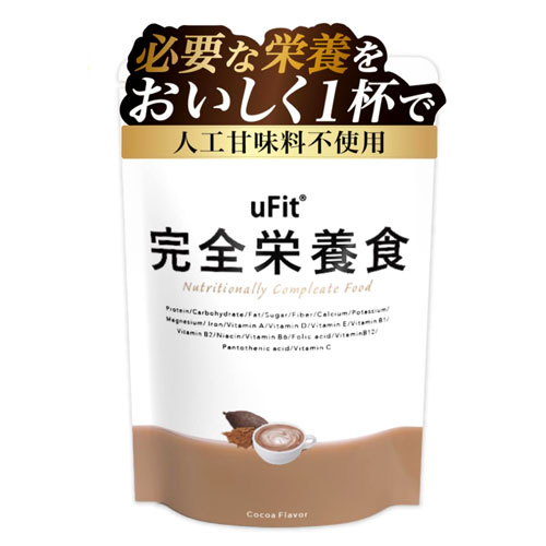 uFit 완전영양식 코코아맛 1kg 웨이와 소이의 더블 단백질