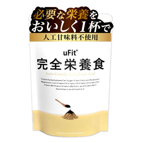 uFit 완전영양식 흑당 콩가루맛 1kg 웨이와 소이의 더블 단백질