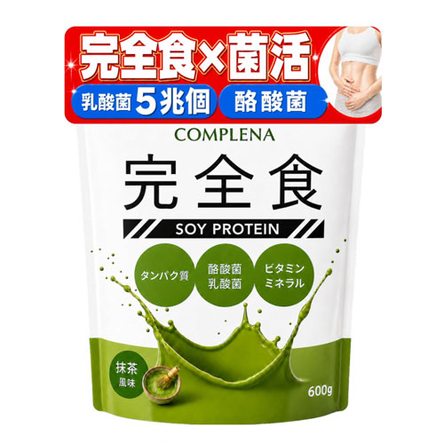 COMPLENA 완전영양식 소이 프로틴 말차맛 600g