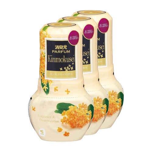일본 고바야시 퍼퓸 실내 방향제 탈취제 금목서향 400mL 3개세트
