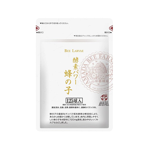 야마다 양봉장 효소 파워 봉자(벌 애벌레) 125정입