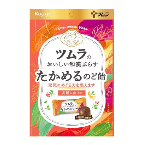 쯔무라 맛있는 플러스 목캔디 53g 