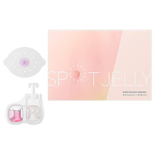 카오 스팟젤리 배꼽팩 때 냄새 제거 청소 클리너 2회분 SPOT JELLY 배꼽 클리너 패치
