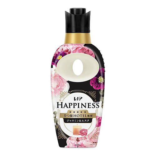레노아 해피니스 꿈결처럼 포근한 터치 섬유유연제 자스민 & 머스크향 본품 460mL