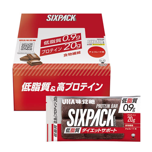 UHA 미각당 SIXPACK 식스팩 프로틴바 초콜릿맛 10개입 고단백프로틴바